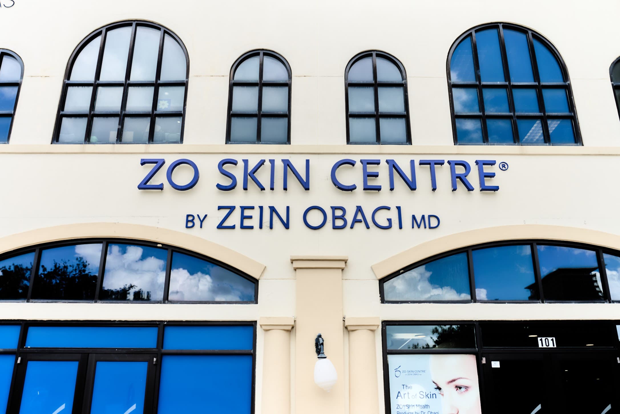 Exterior of ZO Skin Centre Houston